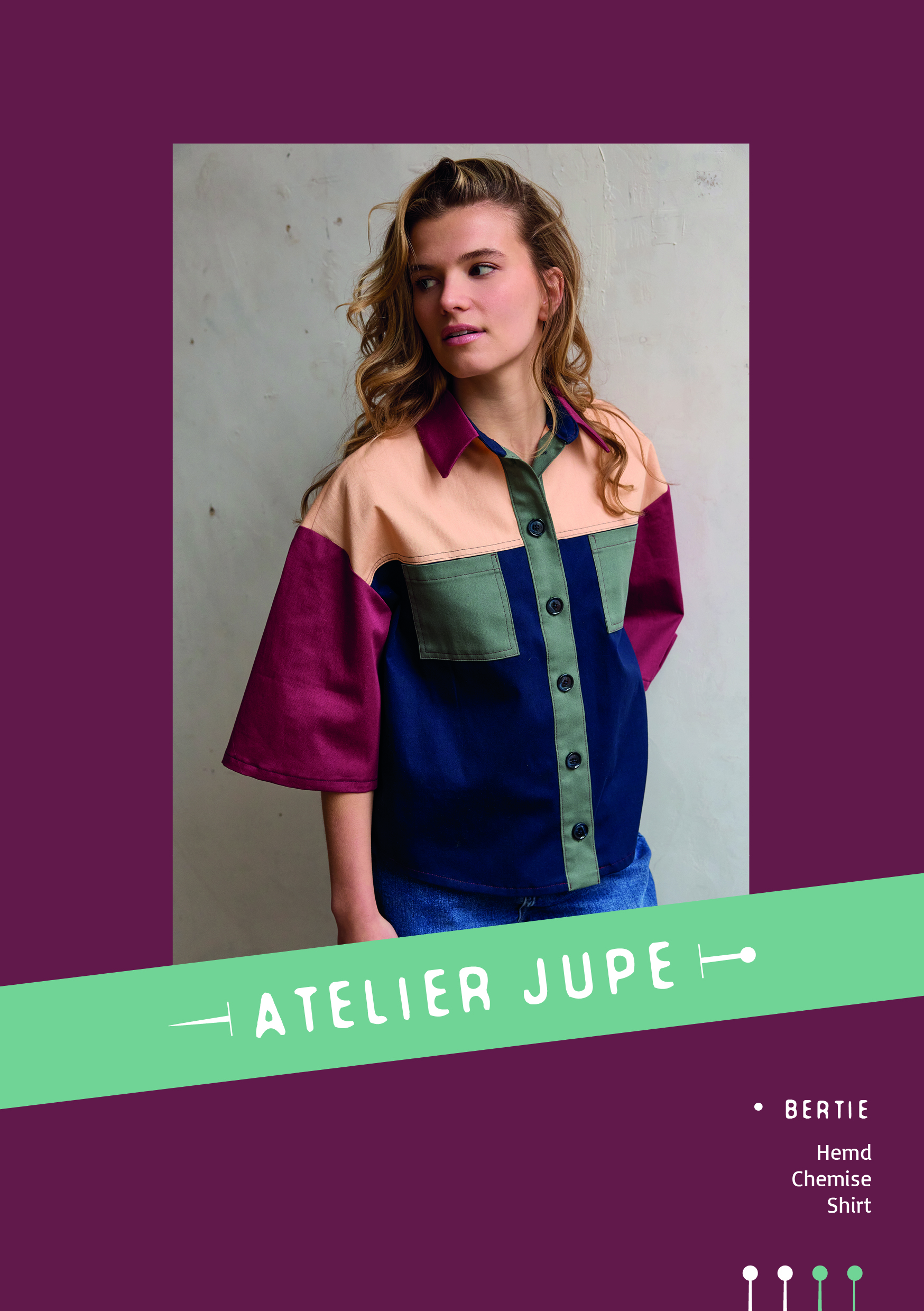 Patroon hemd Bertie - Atelier Jupe